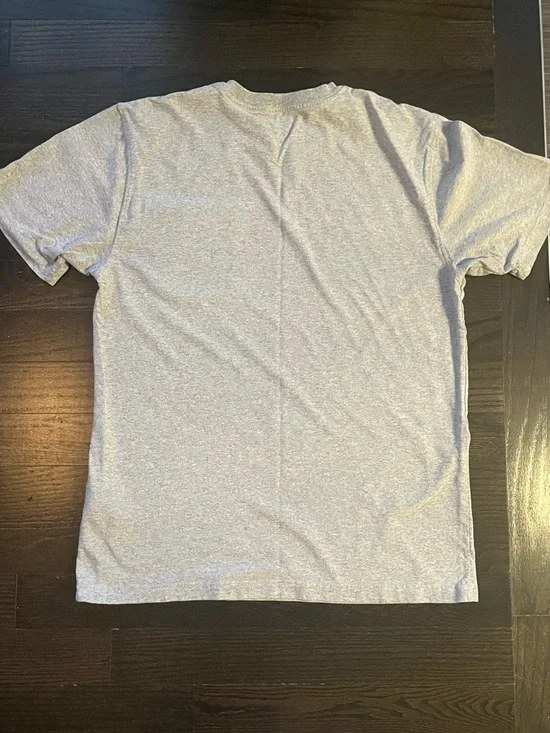 Carhartt Pocket T-Shirt Men’s Medium Loose Fit Grey Workwear Basic Tee - Picture 2 of 11